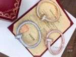2019 Replica Cartier Juste Un Clou Nail Bracelet - Full Diamond